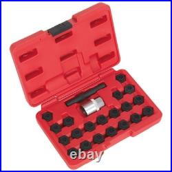 Sealey Locking Wheel Nut Key Set 22pc BMW SX207