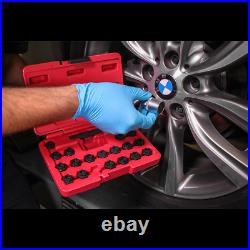 Sealey Locking Wheel Nut Key Set 22pc Fits BMW Garage Workshop DIY