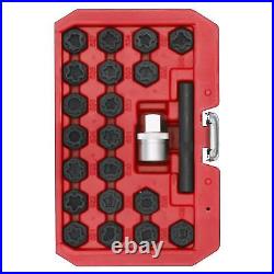 Sealey Locking Wheel Nut Key Set 22pc VAG Garage Storage Case