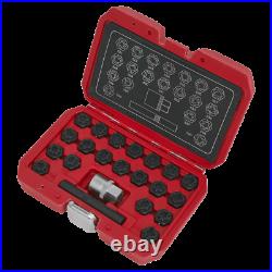 Sealey Locking Wheel Nut Key Set 22pc VAG SX220 1 Year Warranty High Quality