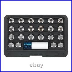 Sealey Locking Wheel Nut Key Set 23pc VAG Garage Storage Case