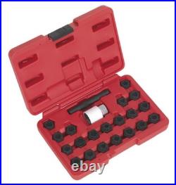 Sealey Locking Wheel Nut Key Set for Audi 22pc