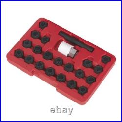 Sealey Locking Wheel Nut Key Set for Audi 22pc