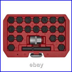 Sealey Locking Wheel Nut Key Set for Audi 22pc