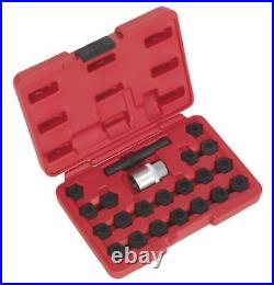 Sealey Locking Wheel Nut Key Set for BMW 22pc