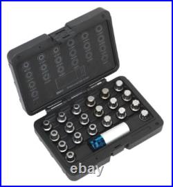 Sealey Locking Wheel Nut Key Set for BMW & Mini 21pc