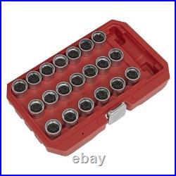 Sealey Locking Wheel Nut Key Set for VAG 20pc