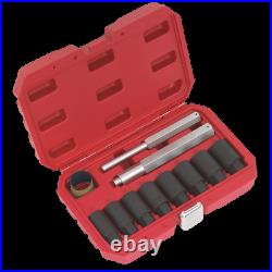 Sealey Locking Wheel Nut Removal Set 10pc