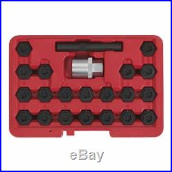 Sealey SX207 Locking Wheel Nut Key Set 22pc BMW