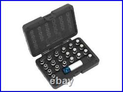 Sealey SX209 Locking Wheel Nut Key Set 21pc For BMWithMini