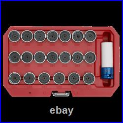 Sealey SX217 Locking Wheel Nut Key Set 21pc BMW