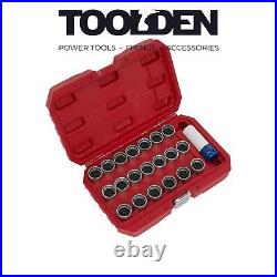 Sealey SX218 Locking Wheel Nut Key Set 21pc Audi