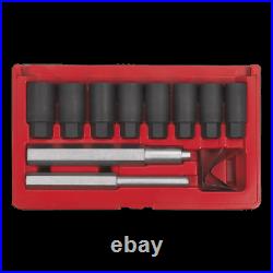 Sealey SX272 10 Piece Locking Wheel Nut Removal Set