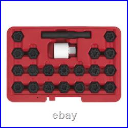 Sealey Sx206 Locking Wheel Nut Key Set 22Pc Audi