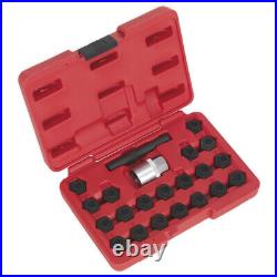 Sealey Sx207 Locking Wheel Nut Key Set 22Pc Bmw