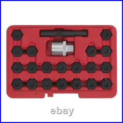 Sealey Sx207 Locking Wheel Nut Key Set 22Pc Bmw