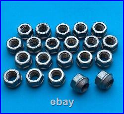 Set Of 20 Genuine Oem Land Rover Defender 2020 L663 Steel Wheel Nuts Silver