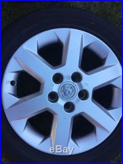 Set Of 4 Vauxhall Astra Corsa 16 Alloy Wheels With Set Of Lock In Nuts
