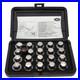 Set Of Range Rover Sport L494 Vogue L405 Silver Locking Wheel Nuts Locks Lockers