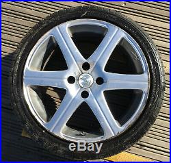 Set of 4 x 17 Alloy Wheels with Tyres and Locking Nuts + Tinted Rear Lights