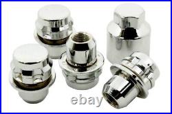 Stainless Capped Alloy Wheel Nuts x16 & Lock Nut x4 Kit Range Rover Sport 05 13