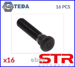 Str-40708 Wheel Bolt Nut Set Kit S-tr 16pcs New Oe Replacement