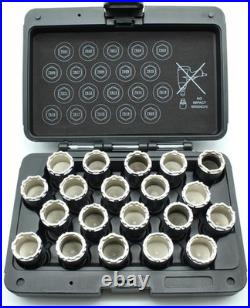 TMAX 20p Anti-Theft Wheel Lock Lug Nut Removal Security Socket for Volvo A