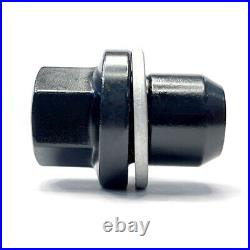 TPi 16x M14x1.50 22mm Black Alloy Wheel Nuts Bimecc Locks RANGE ROVER VOGUE L405