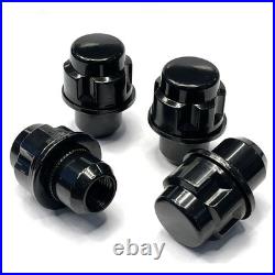 TPi 16x M14x1.50 22mm Black Alloy Wheel Nuts Bimecc Locks RANGE ROVER VOGUE L405