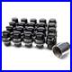 TPi 16x M14x1.50 22mm Black Alloy Wheel Nuts Bimecc Locks for DEFENDER 110 L663