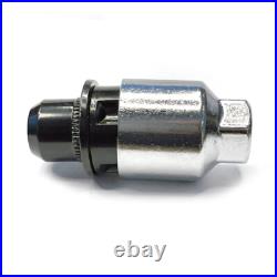 TPi 16x M14x1.50 22mm Black Alloy Wheel Nuts Bimecc Locks for DEFENDER 90 L663