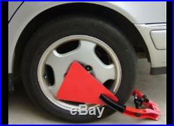 The Club Tire Claw XL Wheel Lock with Lug Nut Protector Plate