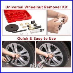 Universal Locking Wheel Nut Removal Tool Kit Remove Locking Nuts 10 Blade C