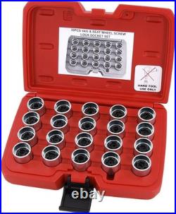 VW & Seat Locking Wheel Nut Key Set 20pc VW & Seat Locking Wheel Nut Key Set 20pc