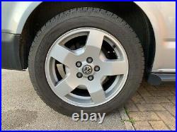 VW Transporter 18 alloys and tyres, locking wheel nuts, Pirelli Scorpions 7mm