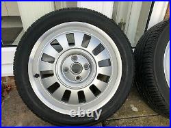 VW UP Classic alloy wheels with tyres, spacers, wheel nuts and locking nuts