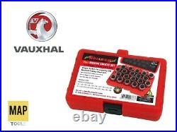Vauxhall (A)20pc Neilsen Locking Wheel Nut Master Key Set (101 120)