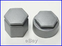 Vauxhall Astra Mokka Insignia Zafira Wheel Nut Bolt Covers Locking Caps Grey