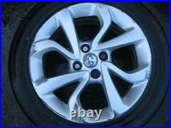 Vauxhall Corsa 5 Door 2014-2018 Alloy Wheels Set + Studs With Locking Nuts