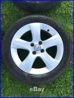 Vauxhall Corsa D Sxi 16 Alloy Wheel, Brand New Tyres & Locking Wheel Nuts