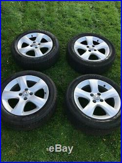 Vauxhall Corsa D Sxi 16 Alloy Wheels, Brand New Tyres & Locking Wheel Nuts