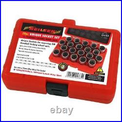 Vauxhall GM Locking Wheel Nuts Socket 20pc Corsa, Astra, Vectra (Neilsen CT4765)