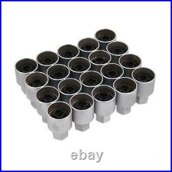 Vauxhall Opel GM Locking Wheel Nut Socket Set 20pc(Neilsen CT4766) OPEN/UNUSED