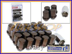 Volk Rays 35mm Wheels Lock Lug Nuts 12x1.25 1.25 Acorn Rim Forged Dura Bronze N