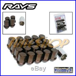 Volk Rays 35mm Wheels Lock Lug Nuts 12x1.5 1.5 Acorn Rim Forged Dura Bronze 20 M