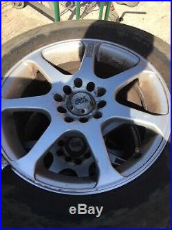 Volkswagen transporter T4 Alloy Wheels And Tyres With Nuts And Locking Nuts
