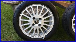 Volvo Alloy Wheels & Tyres & Locking Wheel Nuts V40 / S40 2002. Reduced