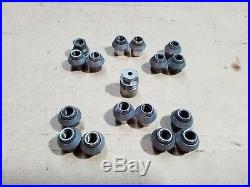 Volvo V40 2004 Set Of 16 Alloy Wheel Locking Nuts With Locking Key 19mm Hex Bolt