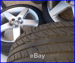 Volvo V50 17 wheels/tyres/nuts/lock nuts