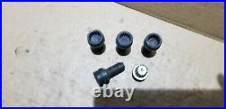 Vw Golf Mk5 Mk6 Alloys Locking Wheel Nut Key Bolt Set Stamp Letter Abc 4 04 12